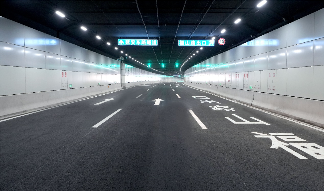 上海延安东路隧道图片